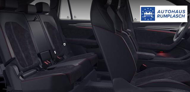 Skoda Kodiaq RS Angebot f. Menschen mit Behinderung 50%! 2.0 TSI 265PS DSG 4x4, Metallic/Stahl-Grau, 20"Alu, DCC, Beheizte Frontscheibe, Elektr. Heckklappe, Navi 13", CANTON, MATRIX-LED, HEAD-UP, Kessy, Alarm, Parksensoren, Panorama-Kamera, Sitzheizung vo/hi 