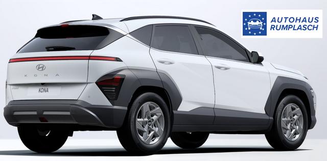 Hyundai KONA Smart 1.6 T-GDI 170PS 7DCT (AUTOMATIK) 4x2, 5J. Garantie, 17" Alu, NAVI 12,3", Winterpaket, 2-Zonen-Climatronic, Parksensoren vorn/hinten, Rückfahrkamera, BI-LED-Scheinwerfer, Key, Alarm, ACC Tempomat, Lederlenkrad 