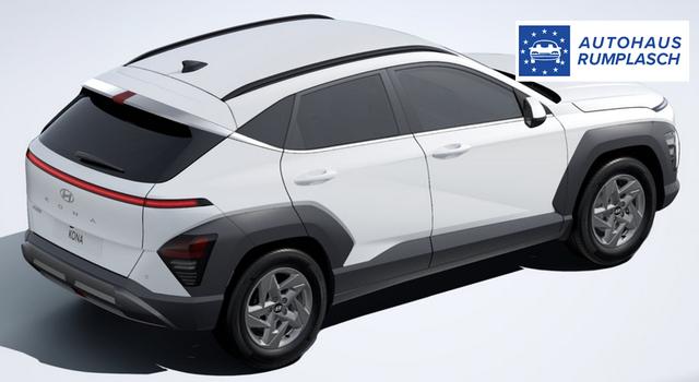 Hyundai KONA Smart 1.6 T-GDI 170PS 7DCT (AUTOMATIK) 4x2, 5J. Garantie, 17" Alu, NAVI 12,3", Winterpaket, 2-Zonen-Climatronic, Parksensoren vorn/hinten, Rückfahrkamera, BI-LED-Scheinwerfer, Key, Alarm, ACC Tempomat, Lederlenkrad 