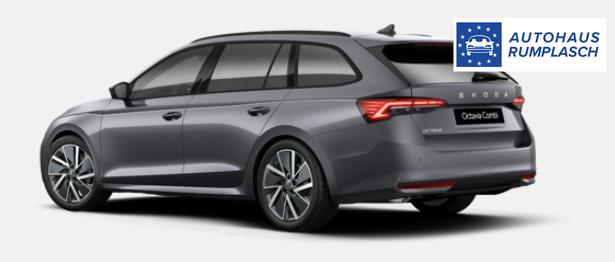 Skoda Octavia Combi Dynamic 1.5 TSI 150PS, 5J GARANTIE, 18" Alu, MATRIX-LED, NAVI 13", Elektr. Heckklappe, Kessy, Alarm, Side Assist, Interieur LOUNGE, Beheizte Frontscheibe, Sitzheizung, M-Lederlenkrad beheizt, SunSet, Parksensoren vorn/hinten, Rückfahrkamera, Virtual Cockpit 10" 