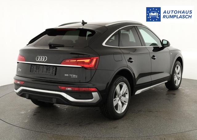 Audi Q5 Sportback 55 TFSI e quattro S line TFSIe S-LINE, AHK, 19-Zoll, Teilleder 