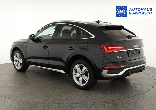 Audi Q5 Sportback 55 TFSI e quattro S line TFSIe S-LINE, AHK, 19-Zoll, Teilleder 