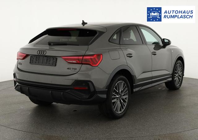 Audi Q3 Sportback 40 TDI quattro S line qu S-LINE, AHK, 19-Zoll, Optik schwarz, Navi, Kamera, el. Klappe 