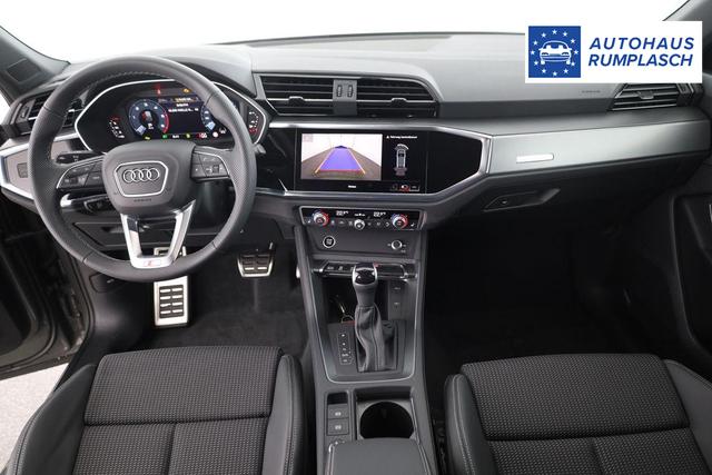 Audi Q3 Sportback 40 TDI quattro S line qu S-LINE, AHK, 19-Zoll, Optik schwarz, Navi, Kamera, el. Klappe 