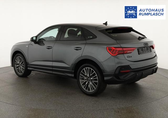 Audi Q3 Sportback 40 TDI quattro S line qu S-LINE, AHK, 19-Zoll, Optik schwarz, Navi, Kamera, el. Klappe, 4-J. Garantie 