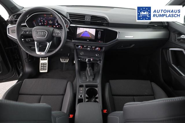 Audi Q3 Sportback 40 TDI quattro S line qu S-LINE, AHK, 19-Zoll, Optik schwarz, Navi, Kamera, el. Klappe, 4-J. Garantie 