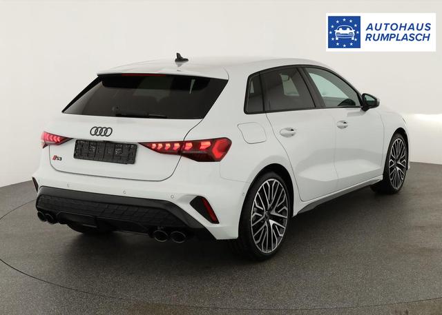 Audi S3 2.0 TFSI quattro Sportback quattro, 19-Zoll, Matrix, Optik schwarz, Kamera, el. Klappe, 4-J Garantie 