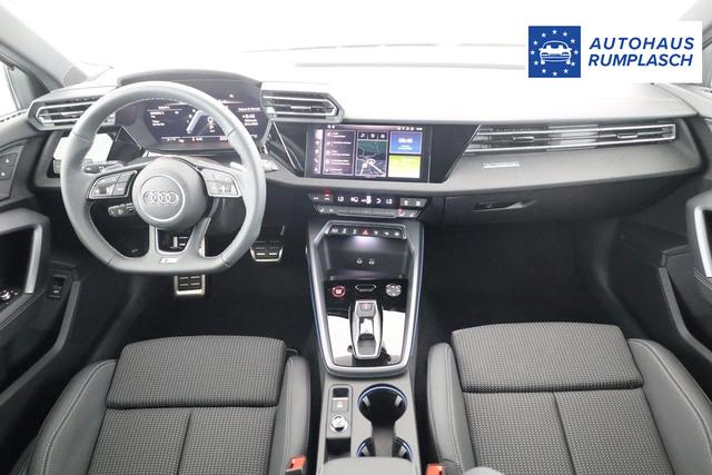 Audi S3 2.0 TFSI quattro Sportback quattro, 19-Zoll, Matrix, Optik schwarz, Kamera, el. Klappe, 4-J Garantie 