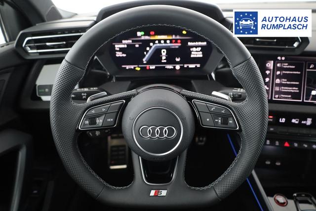 Audi S3 2.0 TFSI quattro Sportback quattro, 19-Zoll, Matrix, Optik schwarz, Kamera, el. Klappe, 4-J Garantie 