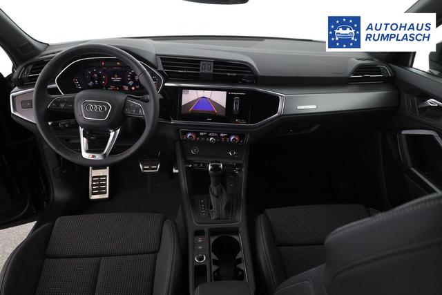Audi Q3 Sportback 40 TDI quattro S line qu S-LINE, AHK, Optik schwarz, Navi, Kamera, el. Klappe, 4-J. Garantie 