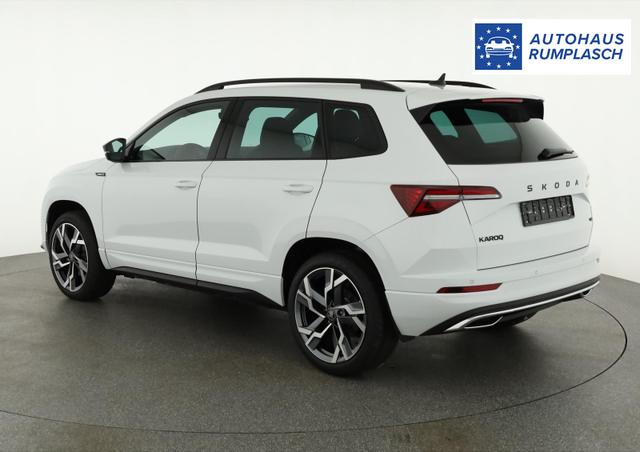 Skoda Karoq Sportline 4x4 2.0 TDI DSG Sportline, Matrix, Teilleder, Navi, Side, 5-J. Garantie 