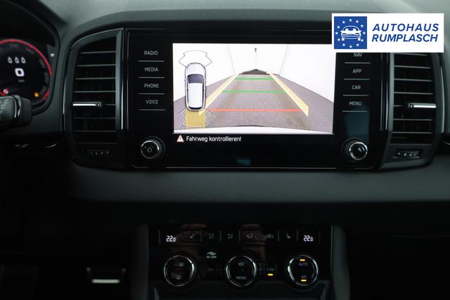 Skoda Karoq Sportline 4x4 2.0 TDI DSG Sportline, Matrix, Teilleder, Navi, Side, 5-J. Garantie 