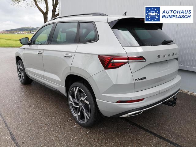 Skoda Karoq Sportline 2.0TDI DSG 4x4 AHK Matrix Pano Sound Leder 19 Zoll 