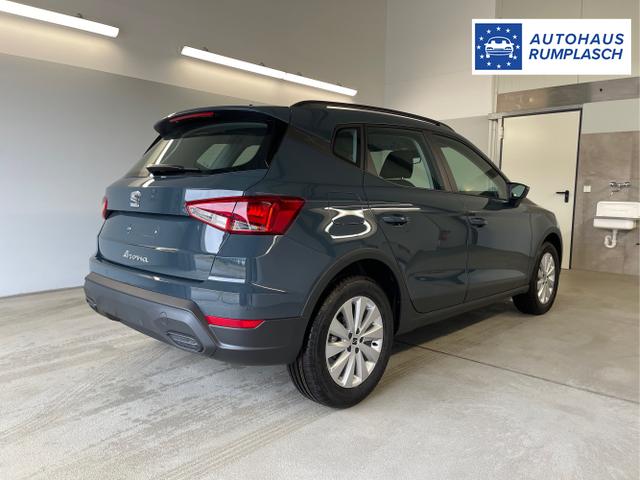 Seat / Arona / Blau / / / 115PS AHK+Sitzheiz+Climatronic