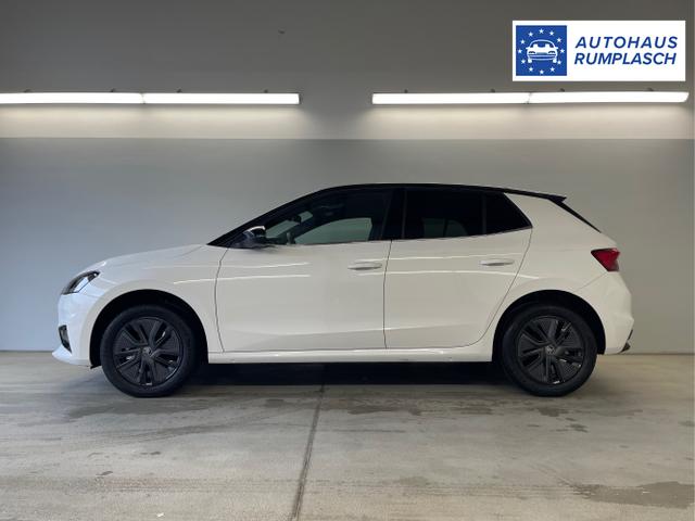 Skoda / Fabia / Weiß / / / Selection 115PS DSG Dynamic+Kamera+Kessy+Alu16+Sitzheiz+Climatronic+PDCvo+hi 