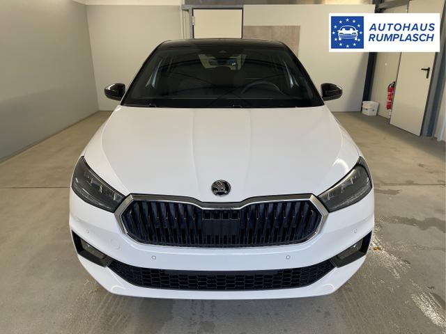 Skoda / Fabia / Weiß / / / Selection 115PS DSG Dynamic+Kamera+Kessy+Alu16+Sitzheiz+Climatronic+PDCvo+hi 