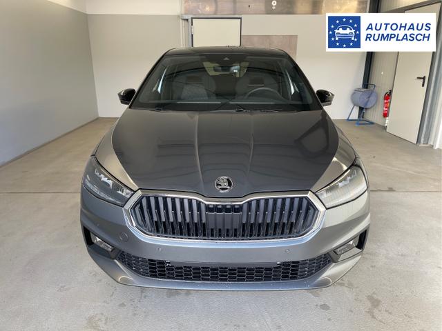 Skoda / Fabia / Grau / / / Selection 115PS DSG AHK+Dynamic+Kamera+Kessy+Alu16+Sitzheiz+Climatron+PDCvohi 