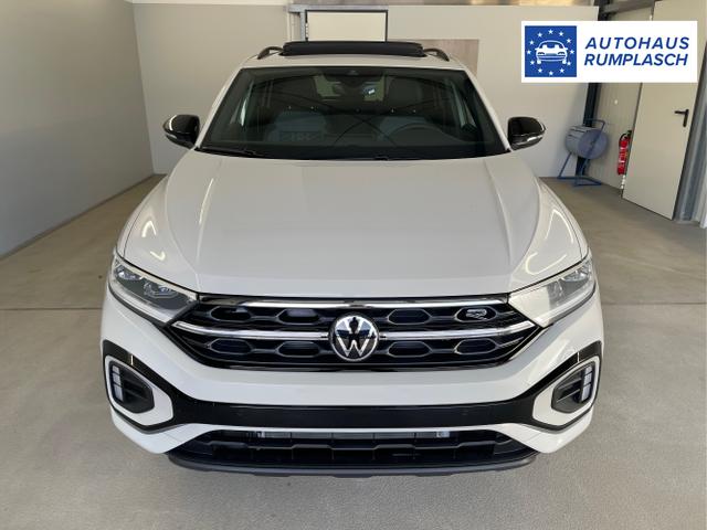 Volkswagen / T-Roc / Grau / / / 190PS 4M DSG Pano+AHK+Black+IQ.Light+IQ.Drive+eHeck+Kamera+Alu19