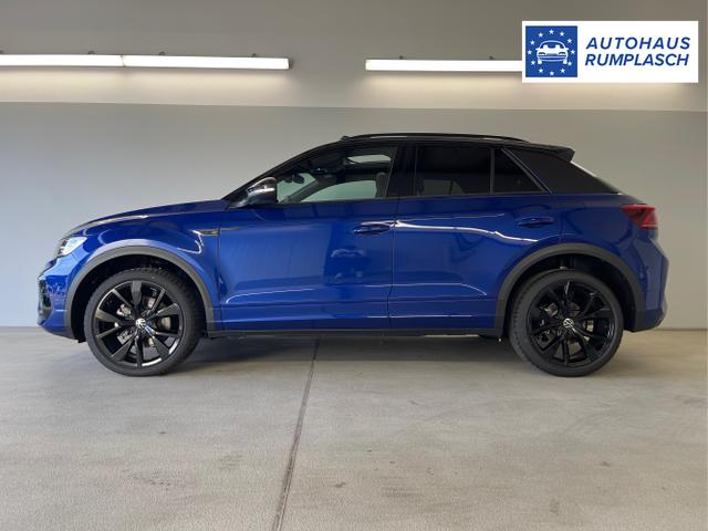Volkswagen / T-Roc / Blau / / / 190PS 4M DSG Pano+AHK+Black+IQ.Light+IQ.Drive+eHeck+Kamera+Alu19