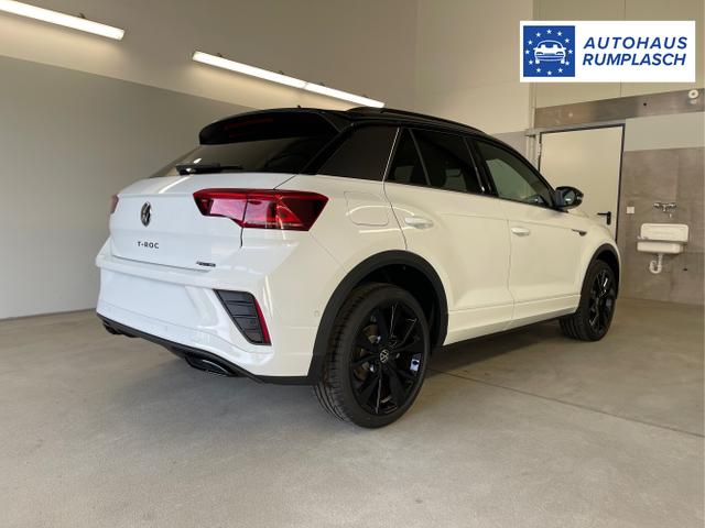 Volkswagen / T-Roc / Weiß / / / 190PS 4M DSG Pano+AHK+Black+IQ.Light+IQ.Drive+eHeck+Kamera+Alu19
