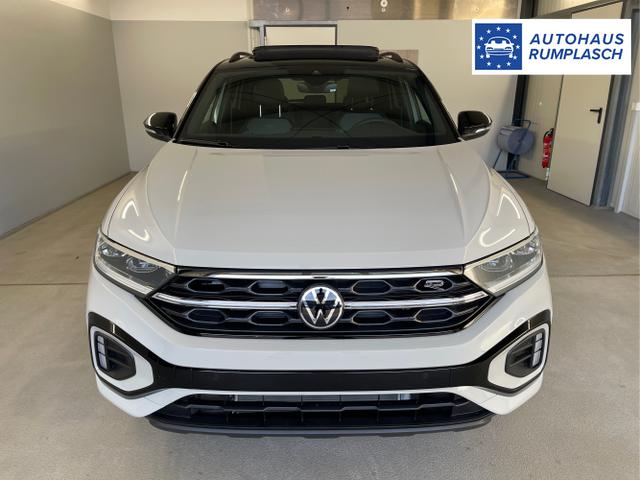 Volkswagen / T-Roc / Grau / / / 190PS 4M DSG Pano+AHK+Black+IQ.Light+IQ.Drive+eHeck+Kamera+Alu19