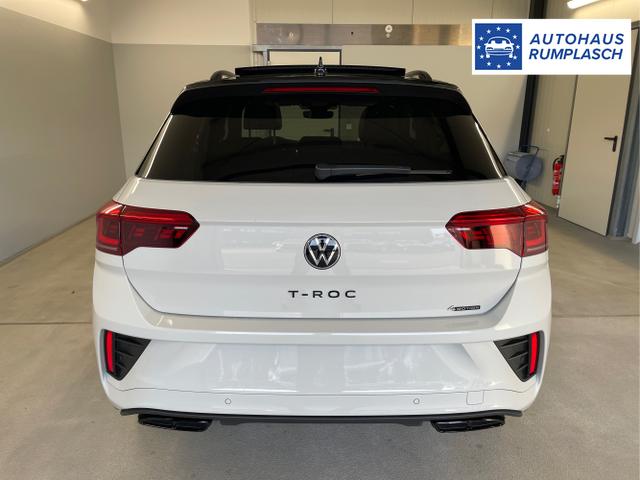 Volkswagen / T-Roc / Grau / / / 190PS 4M DSG Pano+AHK+Black+IQ.Light+IQ.Drive+eHeck+Kamera+Alu19