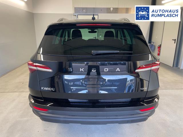 Skoda / Karoq / Schwarz / / / 150PS TDI DSG 4x4 AHK+Navi+ACC+Kamera+Sitzheiz+eHeck+GV5