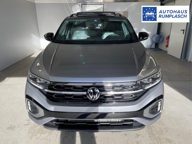Volkswagen / T-Roc / [K2A2] Pyrit Silber Metallic / Dach Schwarz / / / 190PS 4M DSG Pano+AHK+Black+IQ.Light+IQ.Drive+eHeck+Kamera+Alu19