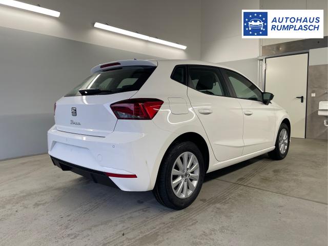 Seat / Ibiza / Weiß / / / 80PS Sitzheizung+App-Connect+GRA+DAB+PDC+Bluetooth
