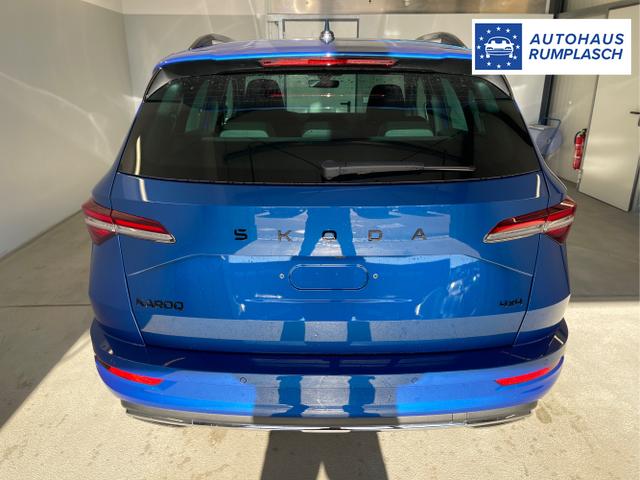 Skoda / Karoq / Blau / / / TSI 4x4 360°+19 Zoll+Navi+AHK