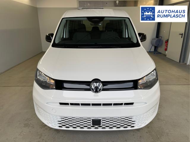 Volkswagen / Caddy / Weiß / / / 115PS AHK+Climatronic+App-Connect+Winter+GVL+PDC+Side u. Lane Assist