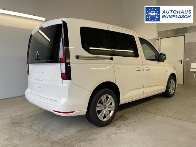 Volkswagen / Caddy / Weiß / / / 115PS AHK+Climatronic+App-Connect+Winter+GVL+PDC+Side u. Lane Assist