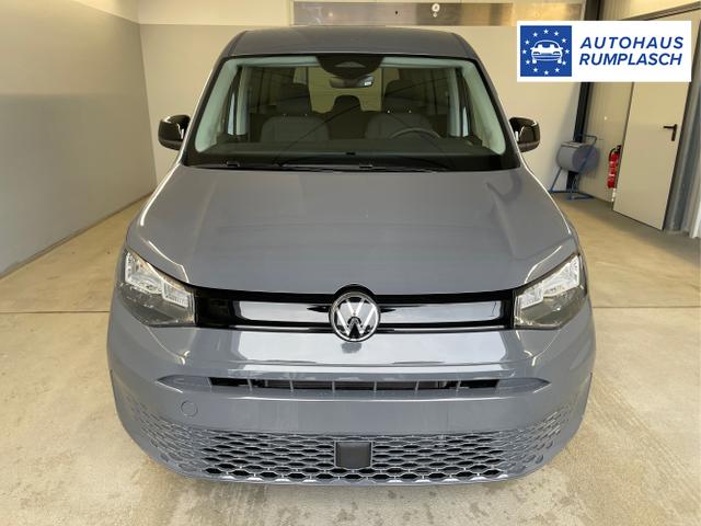 Volkswagen / Caddy / Grau / / / 115PS AHK+Climatronic+App-Connect+Winter+GVL+PDC+Side u. Lane Assist