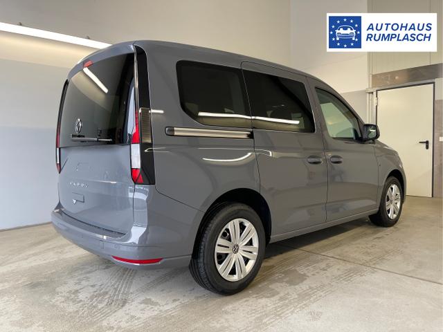 Volkswagen / Caddy / Grau / / / 115PS AHK+Climatronic+App-Connect+Winter+GVL+PDC+Side u. Lane Assist
