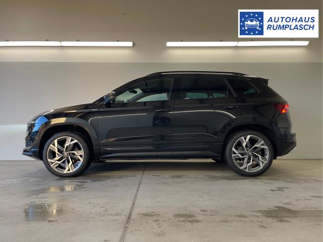 Skoda / Karoq / Schwarz / / / TSI 4x4 360°+19 Zoll+Navi+AHK