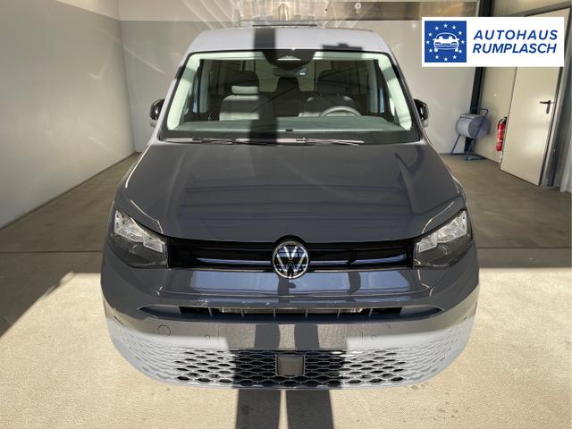 Volkswagen / Caddy / Grau / / / 115PS DSG AHK+Kamera+ACC+Parklenk+SHZ+Side Assist+App-Connect