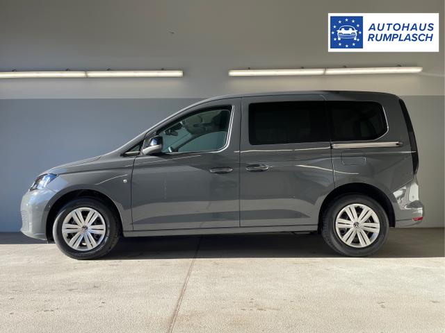 Volkswagen / Caddy / Grau / / / 115PS DSG AHK+Kamera+ACC+Parklenk+SHZ+Side Assist+App-Connect