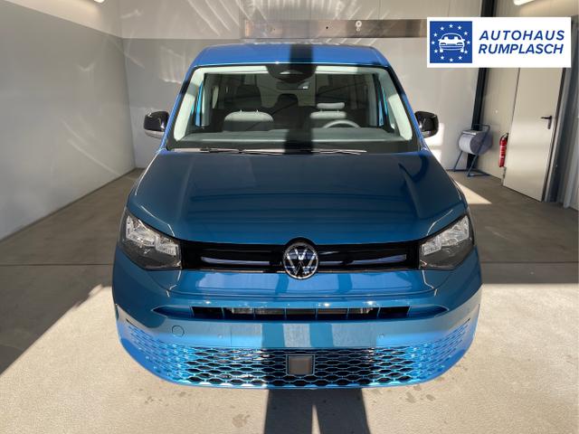 Volkswagen / Caddy / Blau / / / 115PS DSG AHK+Kamera+ACC+Parklenk+SHZ+Side Assist+App-Connect
