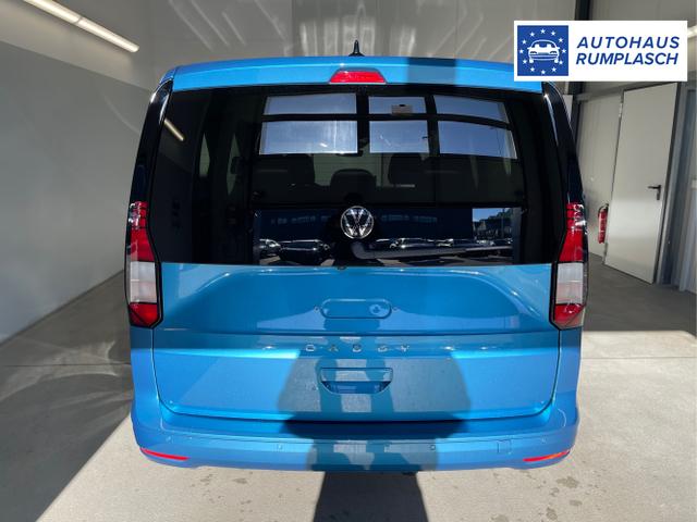 Volkswagen / Caddy / Blau / / / 115PS DSG AHK+Kamera+ACC+Parklenk+SHZ+Side Assist+App-Connect