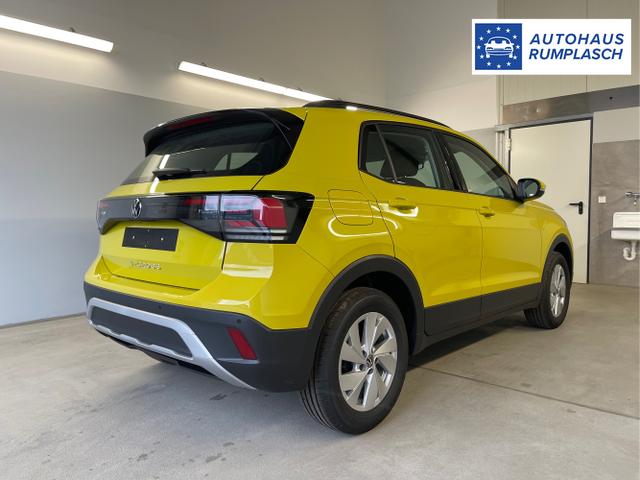Volkswagen / T-Cross / Gelb / / / 95PS PDC vo+hi+Sitzheizung+App+Side+Travel+Stau+ACC+Klima