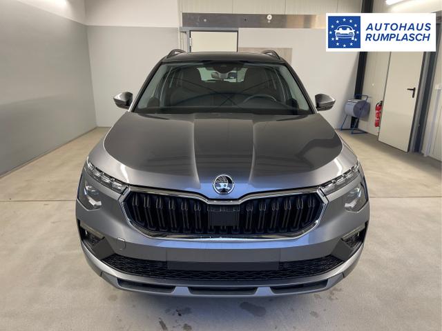 Skoda / KAMIQ / Grau / / / 115PS DSG Matrix+AHK+Kamera+PDC vor+hi+Kessy+Sitzheizung+GVL