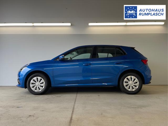 Skoda / Fabia / Blau / / / 95PS Sitzheizung+Lenkradheizung+App-Connect+GRA+GVL+ParkPilot
