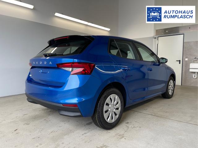 Skoda / Fabia / Blau / / / 95PS Sitzheizung+Lenkradheizung+App-Connect+GRA+GVL+ParkPilot