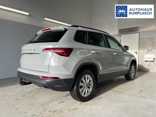 Skoda / Karoq / Grau / / / 150PS DSG AHK+Kamera+ACC+Kessy+Kamera+ParkPilot vo+hi+App