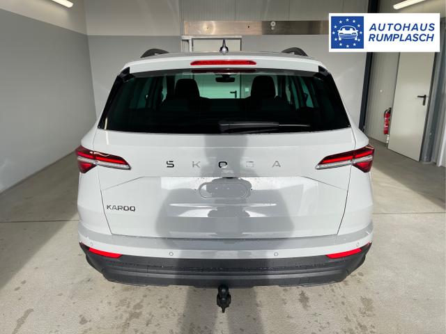 Skoda / Karoq / Grau / / / 150PS DSG AHK+Kamera+ACC+Kessy+Kamera+ParkPilot vo+hi+App