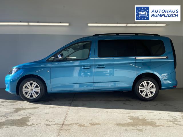 Volkswagen / Caddy / Blau / / / 115PS DSG AHK+7 Sitze+Assistenzpaket