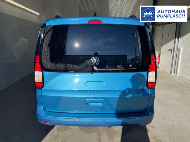 Volkswagen / Caddy / Blau / / / 115PS DSG AHK+7 Sitze+Assistenzpaket