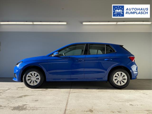 Skoda / Fabia / Blau / / / 95PS Sitzheizung+Lenkradheizung+App-Connect+GRA+GVL+ParkPilot