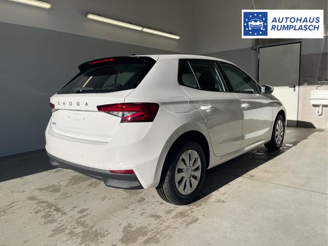 Skoda / Fabia / Wei&szlig; / / / 95PS Sitzheizung+Lenkradheizung+App-Connect+GRA+GVL+ParkPilot