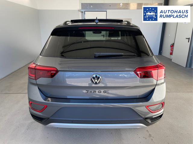 Volkswagen / T-Roc / Grau / / / TDI DSG Pano+Black Style+AHK+Navi+ergoActive+IQ.Drive+Kamera+Keyless